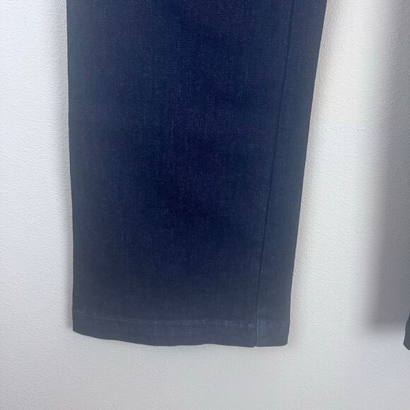 Banana Republic Women's Trouser Mid Rise Drake Wash Wide Leg Jean Size 27 - Picture 4 of 7